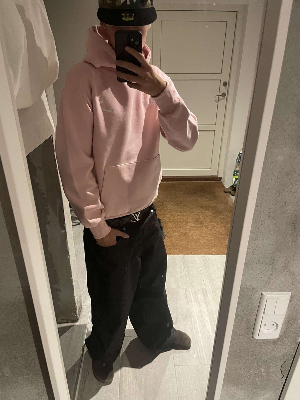 carte pink hoodie